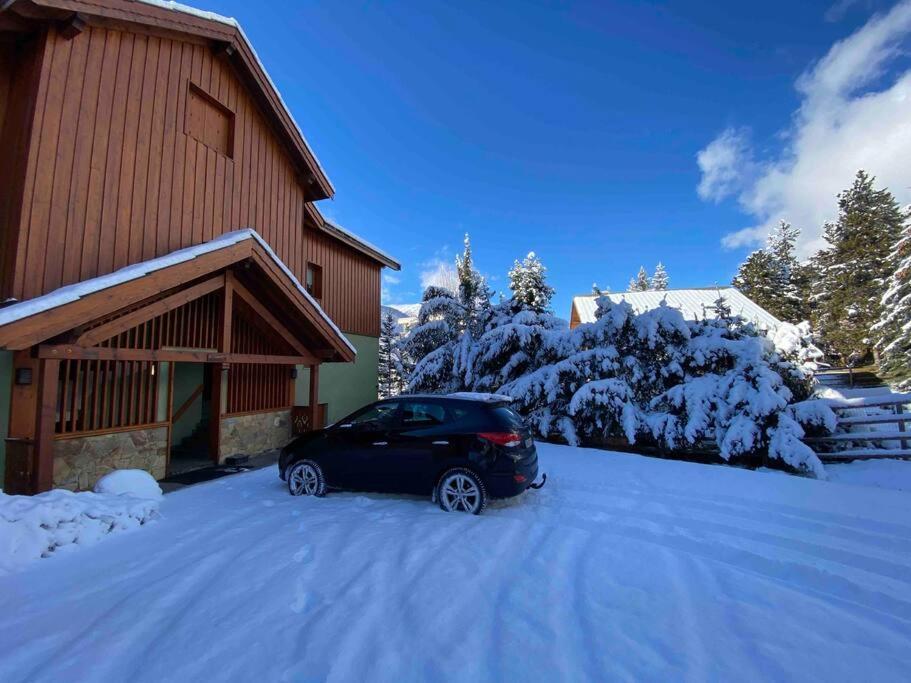 Appartement 4 Pers Grande Terrasse Vue Pistes Ski Saint-Chaffrey Esterno foto