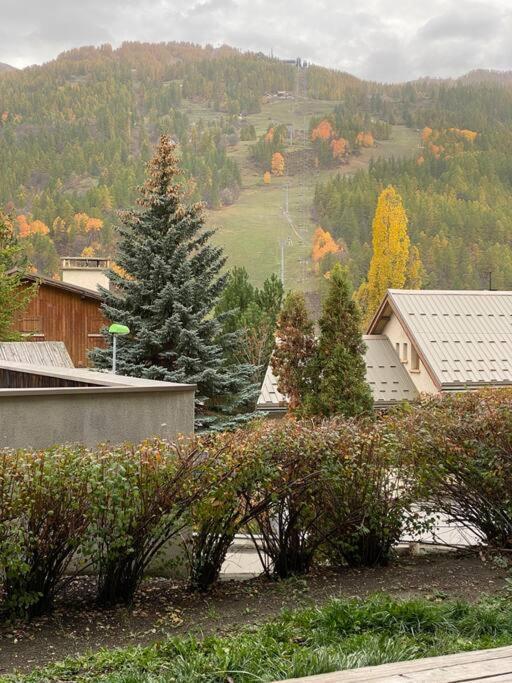 Appartement 4 Pers Grande Terrasse Vue Pistes Ski Saint-Chaffrey Esterno foto